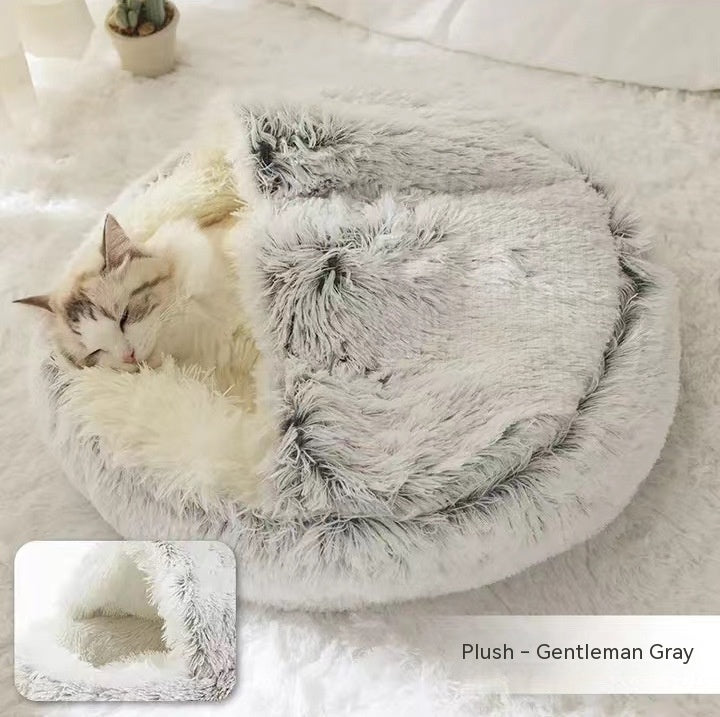 🐾 SnuggleNest™ 2-in-1 Pet Bed