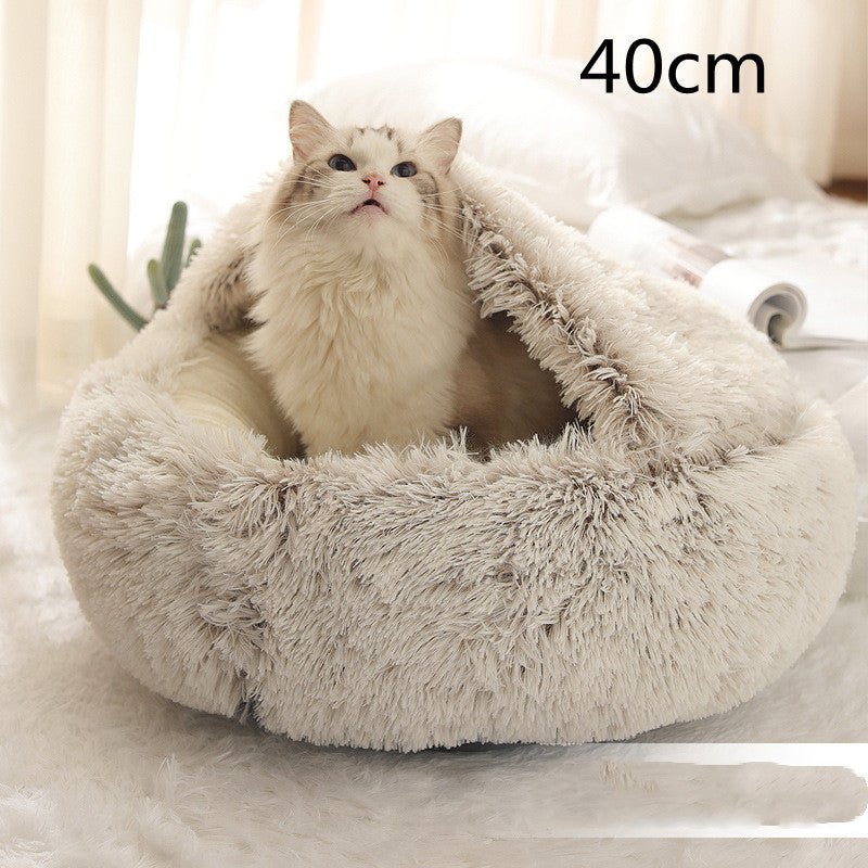 🐾 SnuggleNest™ 2-in-1 Pet Bed