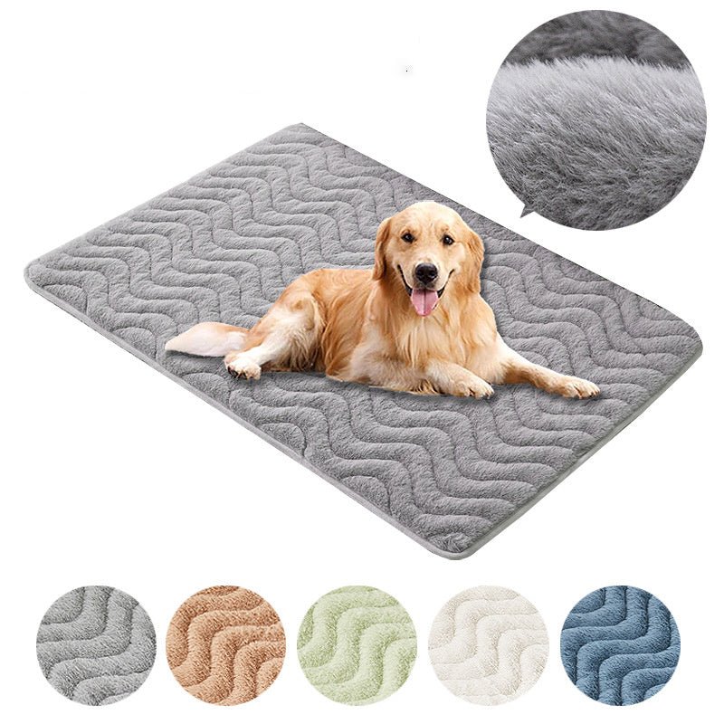 🐾 CozyPaws™ Plush Pet Mat