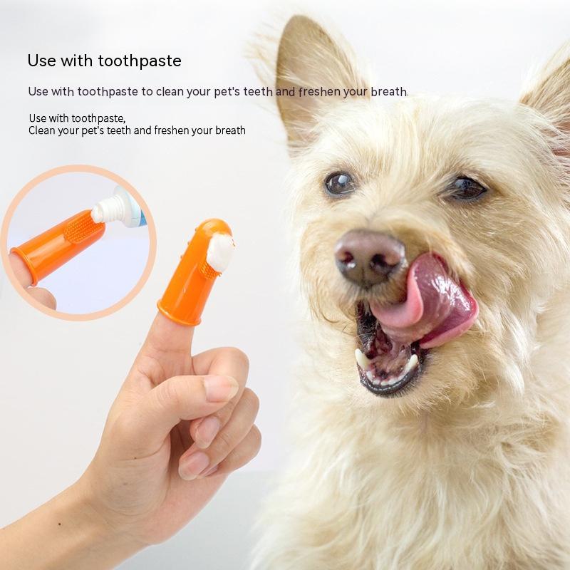 🐾 FurFresh™ Pet Finger Toothbrush - Amigo Pet Boutique