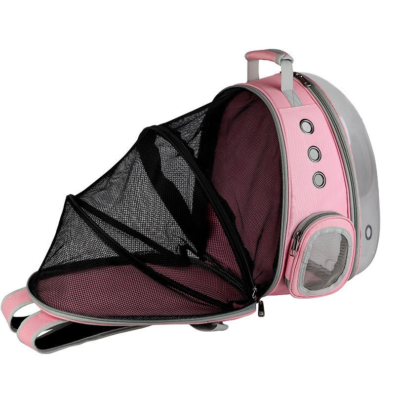 Pet Capsule Backpack – Adventure Travel Bag for Cats & Dogs