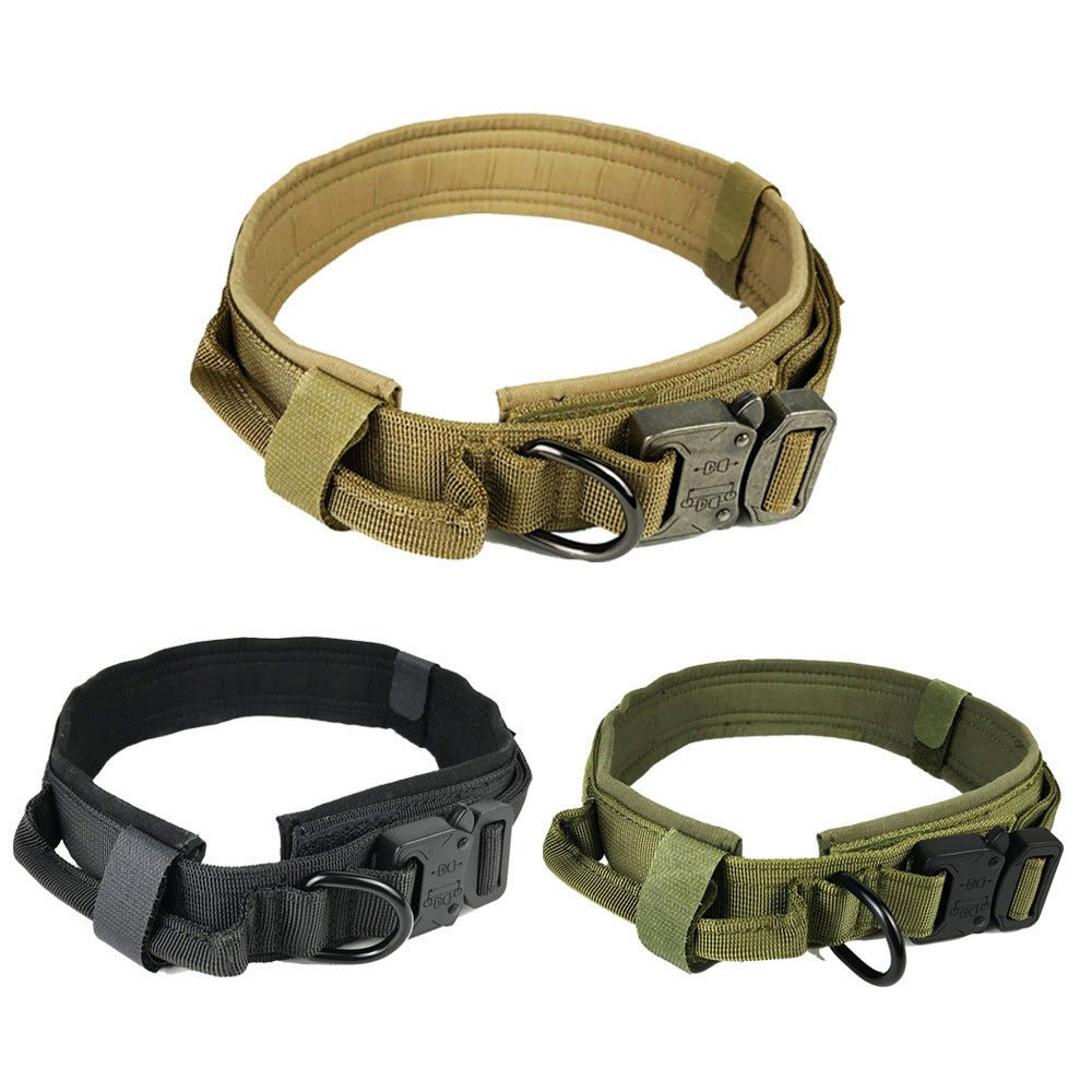 🐾 K9Tact™ Tactical Explosion-Proof Dog Collar