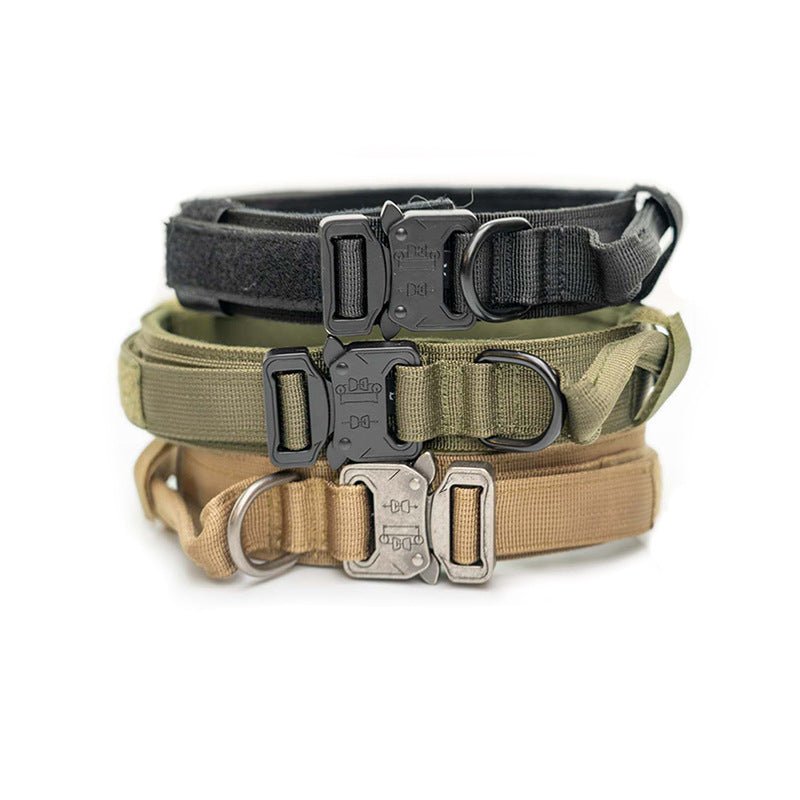 🐾 K9Tact™ Tactical Explosion-Proof Dog Collar
