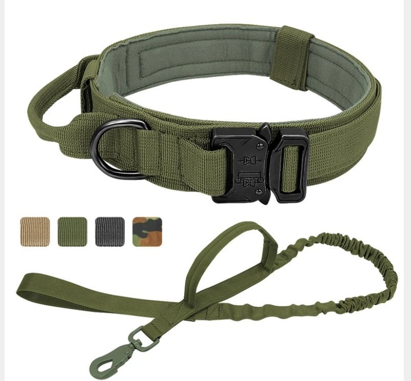 🐾 K9Tact™ Tactical Explosion-Proof Dog Collar