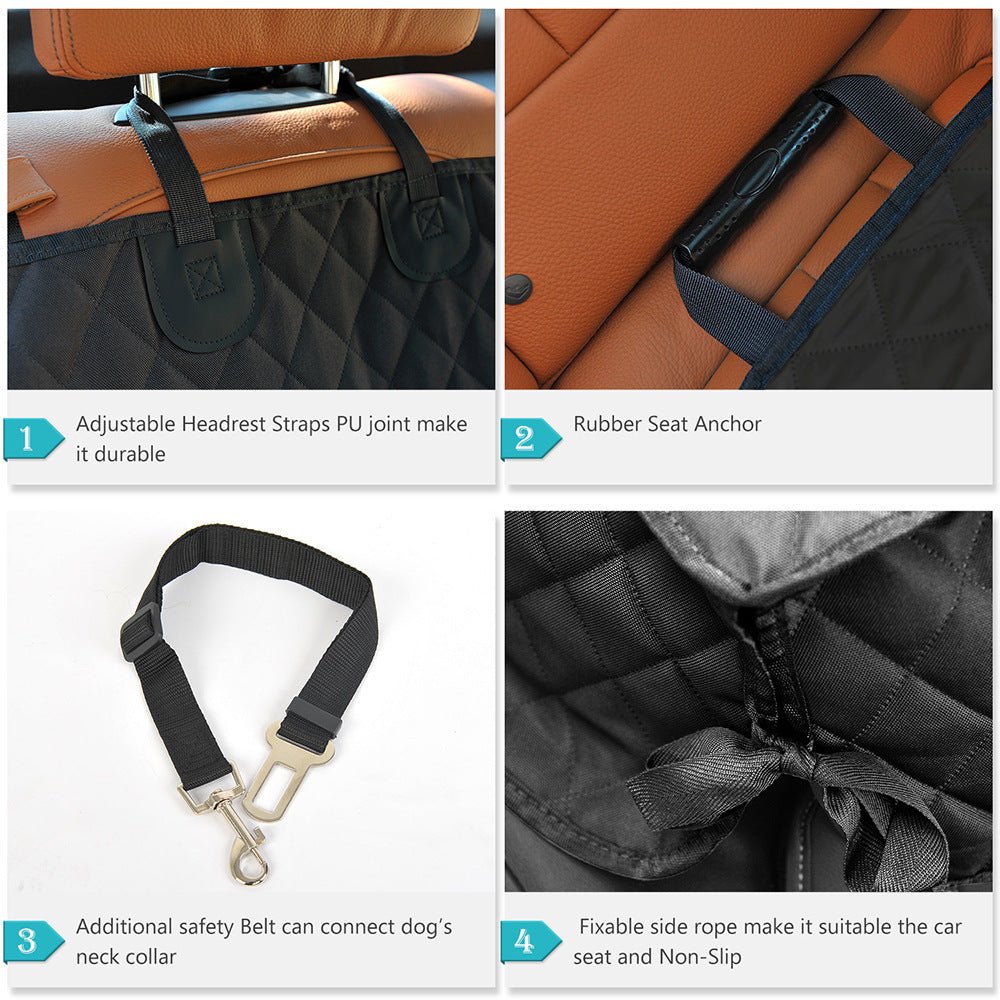 Dog Car Seat Cover – Protect Your Car, Keep Dogs Comfy