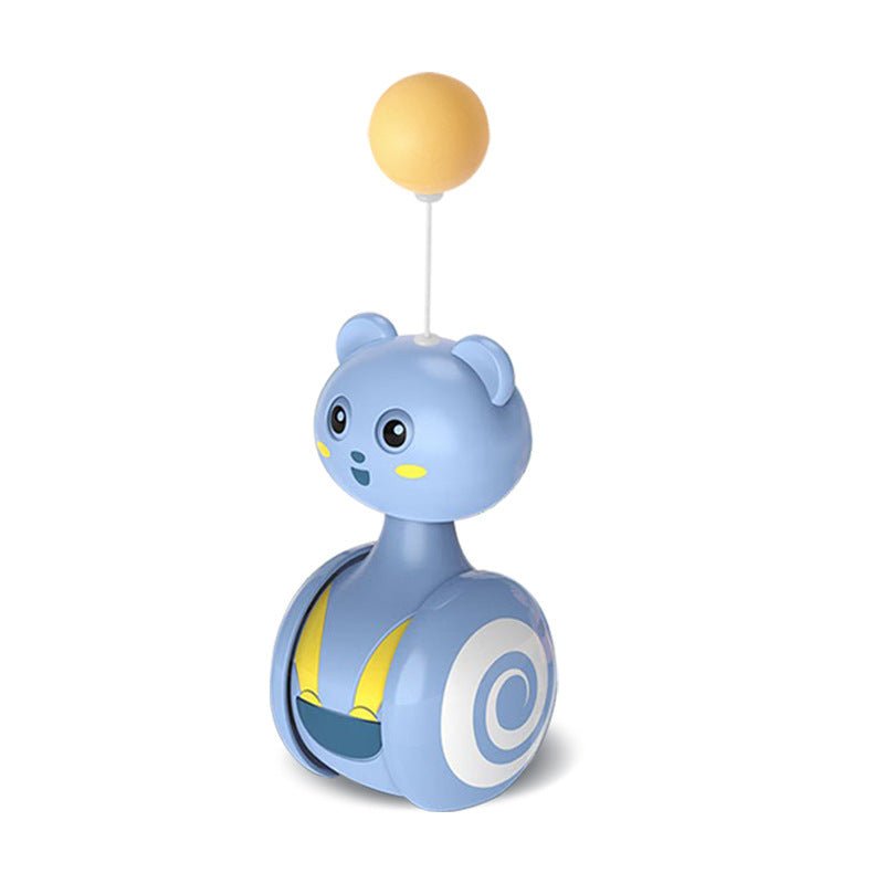 Playful Cat Teaser Ball – Rotating Feather Keeps Cats Busy
