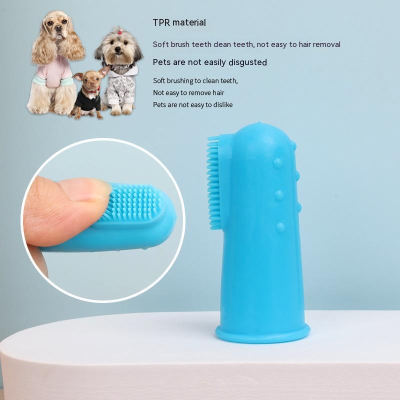 🐾 FurFresh™ Pet Finger Toothbrush - Amigo Pet Boutique