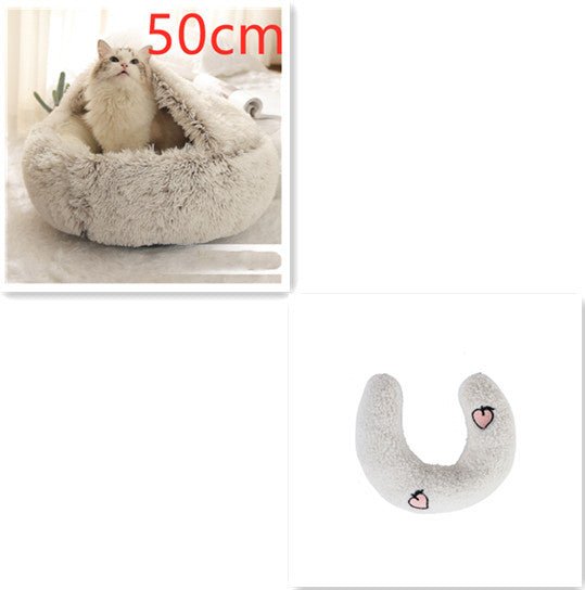 🐾 SnuggleNest™ 2-in-1 Pet Bed
