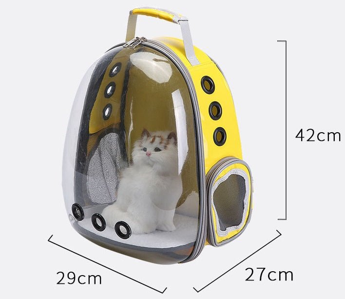 Pet Capsule Backpack – Adventure Travel Bag for Cats & Dogs