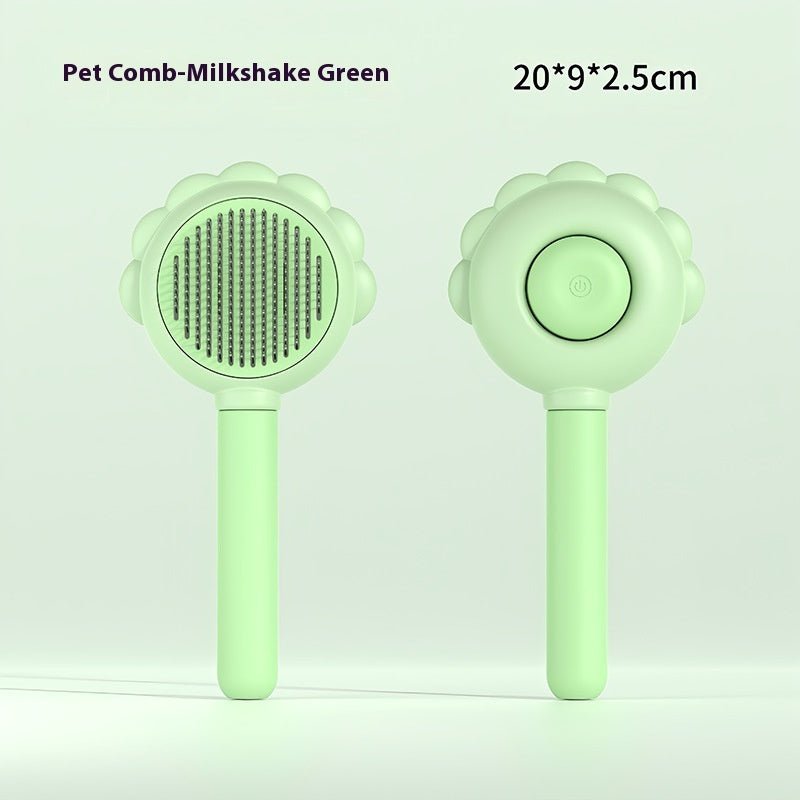 Self-Cleaning Cat Brush – Groom, Detangle, and Remove Hair