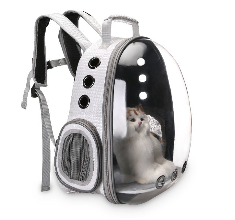 Pet Capsule Backpack – Adventure Travel Bag for Cats & Dogs