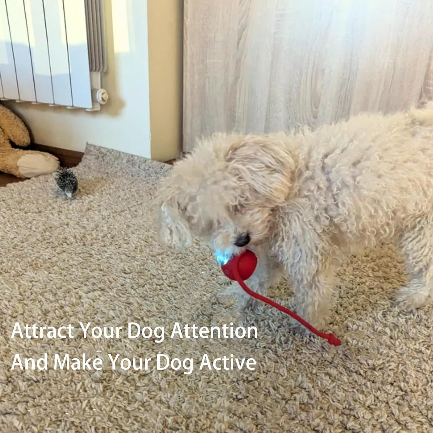 Smart Rolling Pet Ball – Interactive Toy for Dogs & Cats