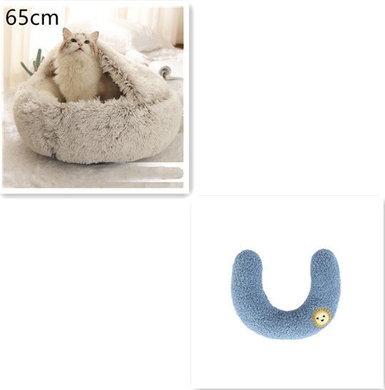 🐾 SnuggleNest™ 2-in-1 Pet Bed