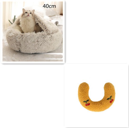 🐾 SnuggleNest™ 2-in-1 Pet Bed