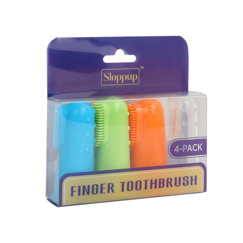 🐾 FurFresh™ Pet Finger Toothbrush - Amigo Pet Boutique
