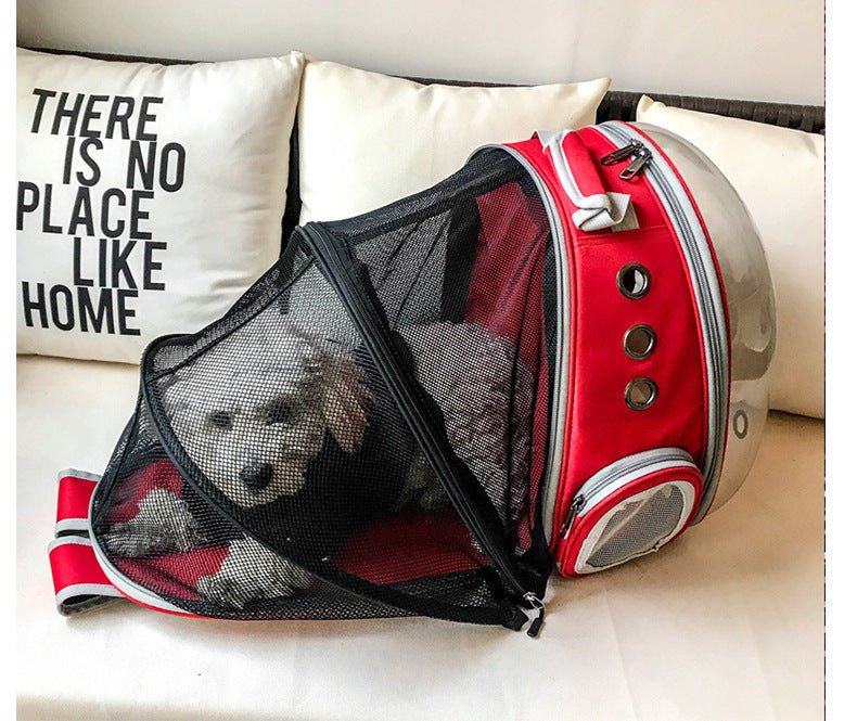 Pet Capsule Backpack – Adventure Travel Bag for Cats & Dogs