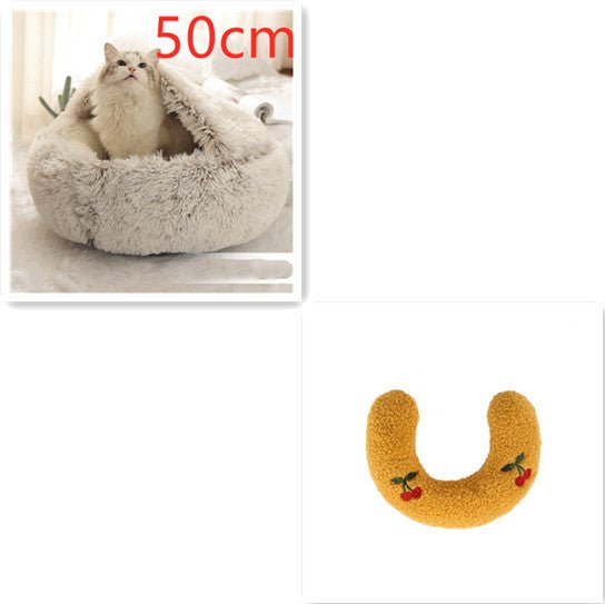 🐾 SnuggleNest™ 2-in-1 Pet Bed
