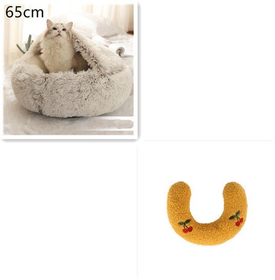 🐾 SnuggleNest™ 2-in-1 Pet Bed