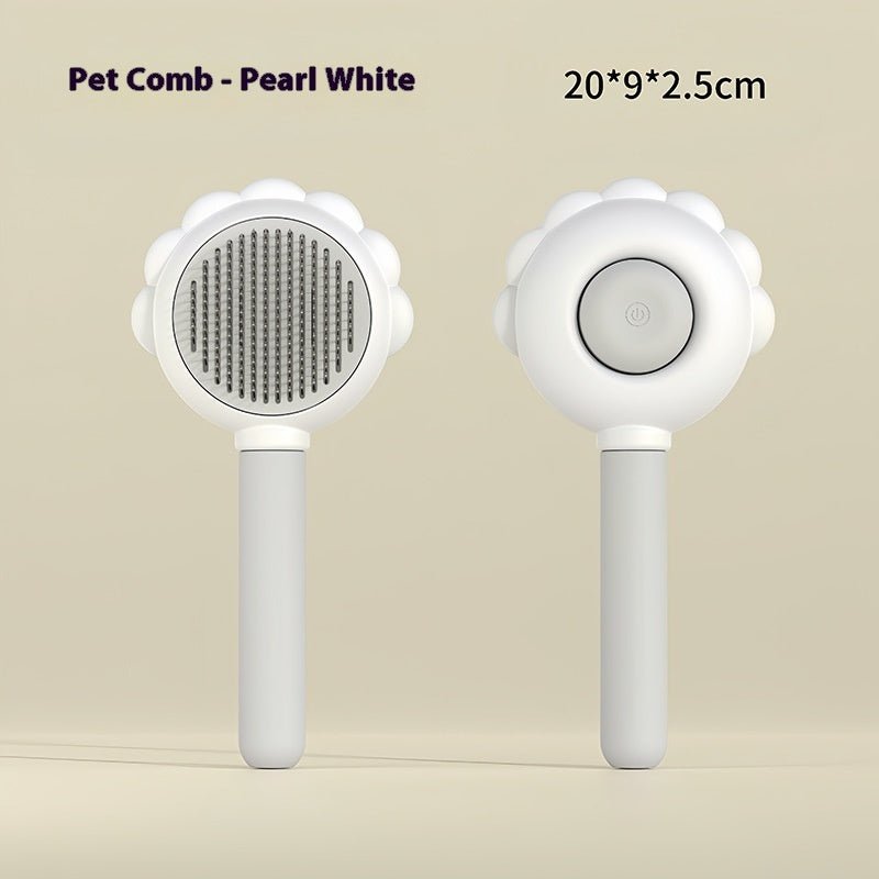 Self-Cleaning Cat Brush – Groom, Detangle, and Remove Hair