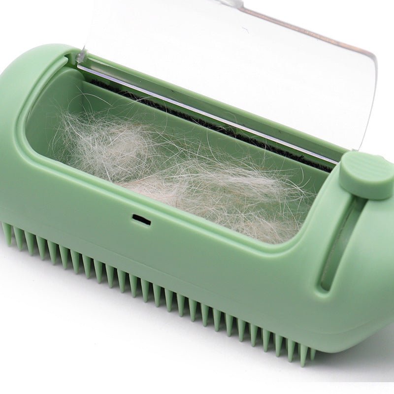 Pet Comb Hair Removal Brush Two-in-one Roller - Amigo Pet Boutique