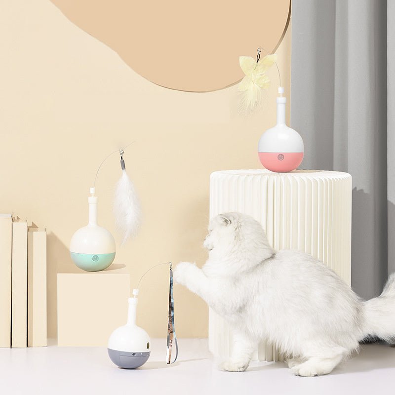 Interactive Cat Toy – Keeps Indoor Cats Busy & Smiling