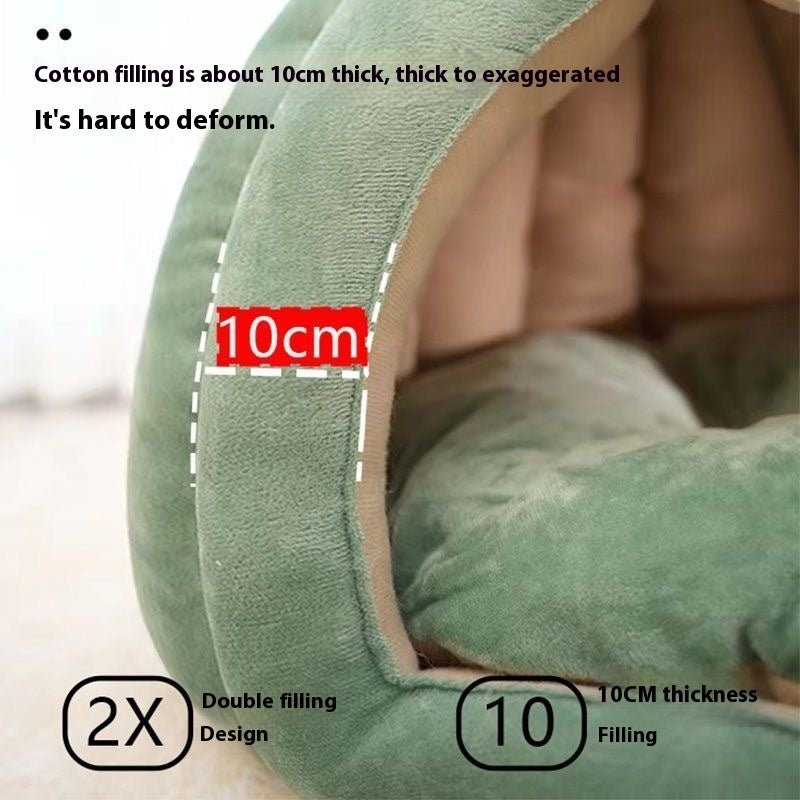 CozyNest™ 4-Season Pet Bed - Amigo Pet BoutiqueCozyNest™ 4-Season Pet Bed