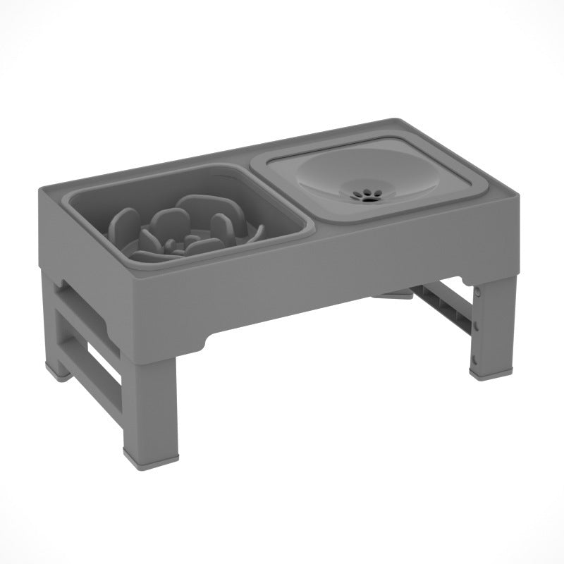 Adjustable Dog Feeder – Double Bowls for Easy Mealtime Comfort