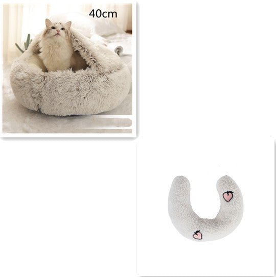 🐾 SnuggleNest™ 2-in-1 Pet Bed
