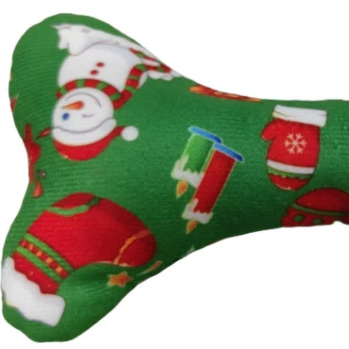 pet christmas plush toy soft material