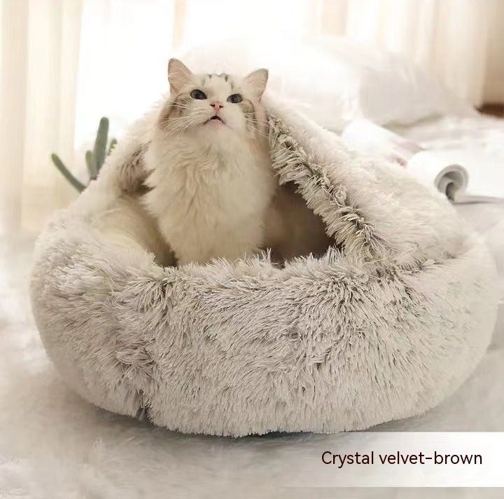 🐾 SnuggleNest™ 2-in-1 Pet Bed