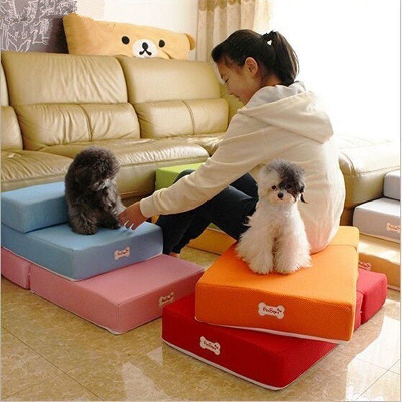 Pet Stairs for Dogs & Cats – Gentle Climb, Safe Landings
