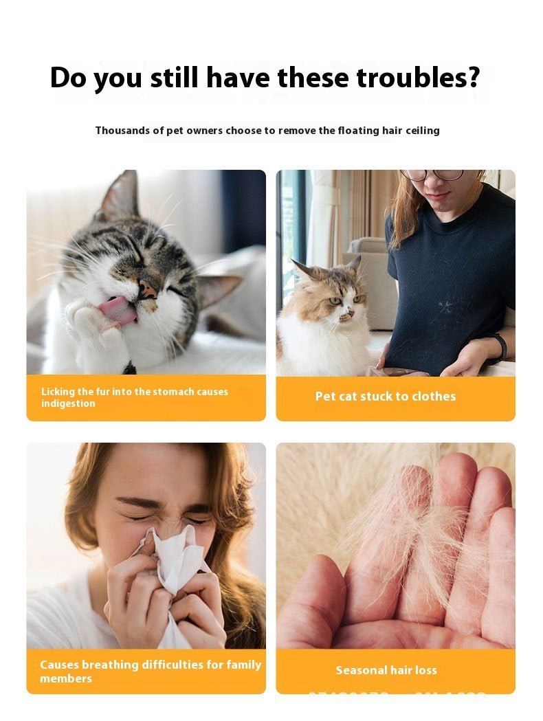 Pet Hair Removal Gloves Hair Brush - Amigo Pet Boutique