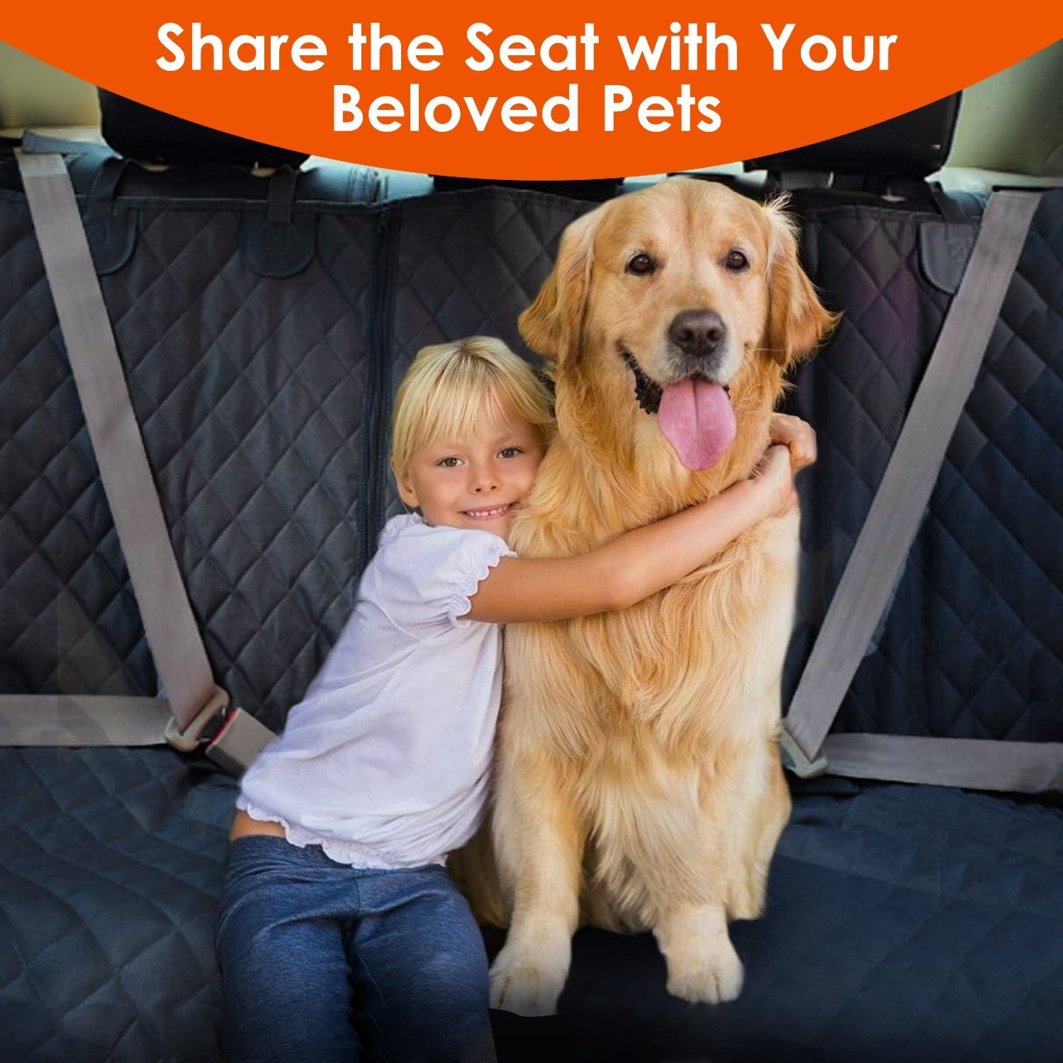 Waterproof Dog Car Seat Cover – Protect Your Car Easily