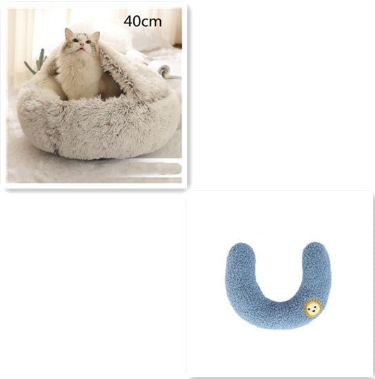 🐾 SnuggleNest™ 2-in-1 Pet Bed