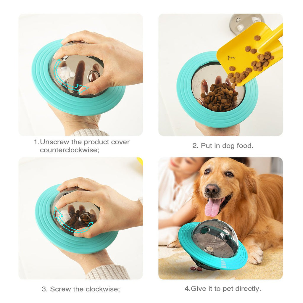Interactive Treat Ball – Slow Feeder & IQ Training Toy 🐶🐾