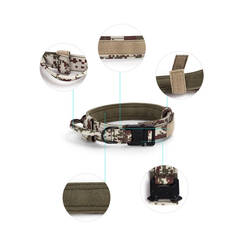 🐾 K9Tact™ Tactical Dog Collar & Leash Set