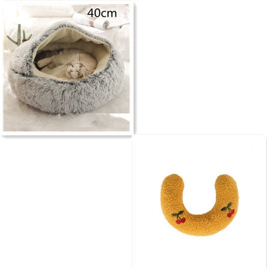 🐾 SnuggleNest™ 2-in-1 Pet Bed