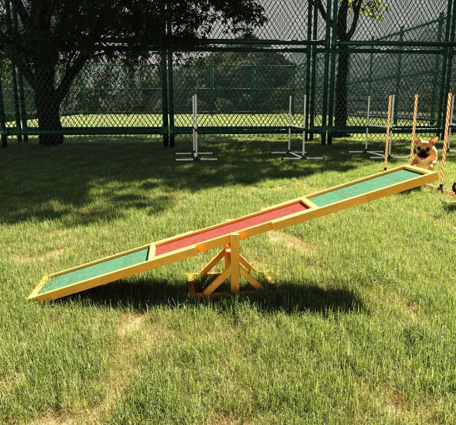 Wooden Dog Seesaw – Fun Training and Exercise for Dogs