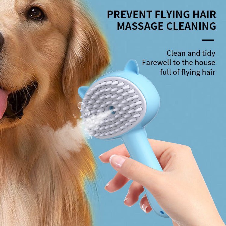 Self-Cleaning Pet Brush – Groom Cats & Dogs Easily