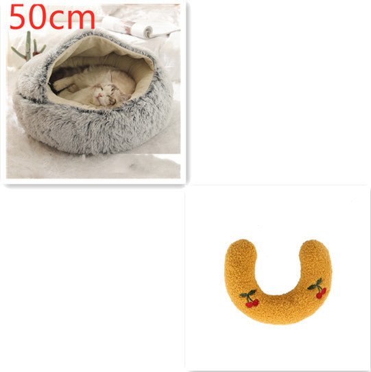 🐾 SnuggleNest™ 2-in-1 Pet Bed