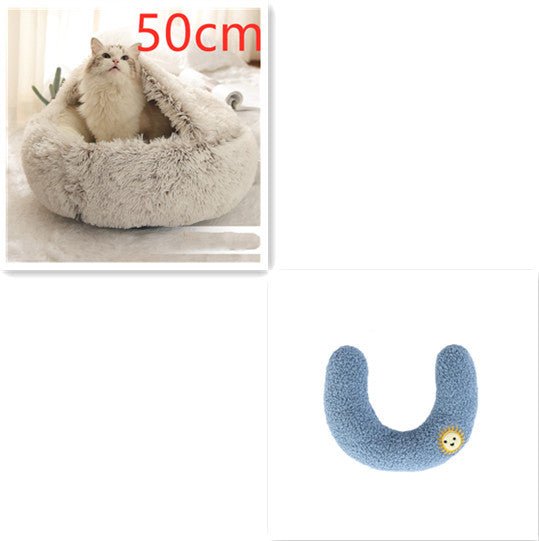 🐾 SnuggleNest™ 2-in-1 Pet Bed