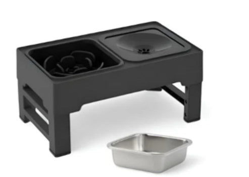 Adjustable Dog Feeder – Double Bowls for Easy Mealtime Comfort
