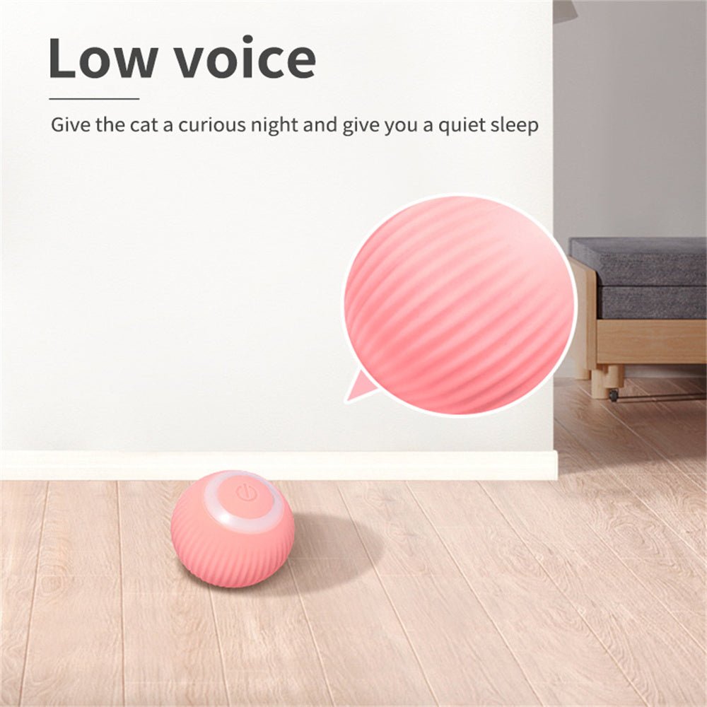 Smart Cat Rolling Ball – Automatic Teaser Toy 🐱🎾