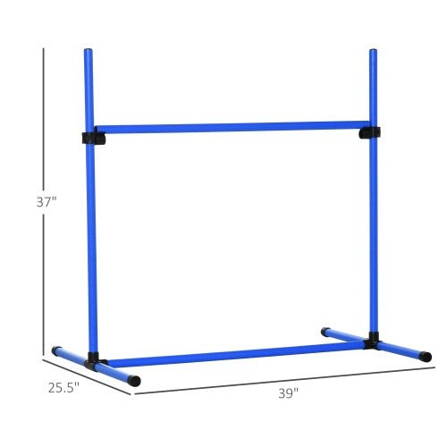 Adjustable Dog Jump Poles – Boost Fitness and Playtime Fun