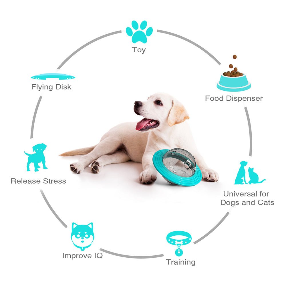 Interactive Treat Ball – Slow Feeder & IQ Training Toy 🐶🐾