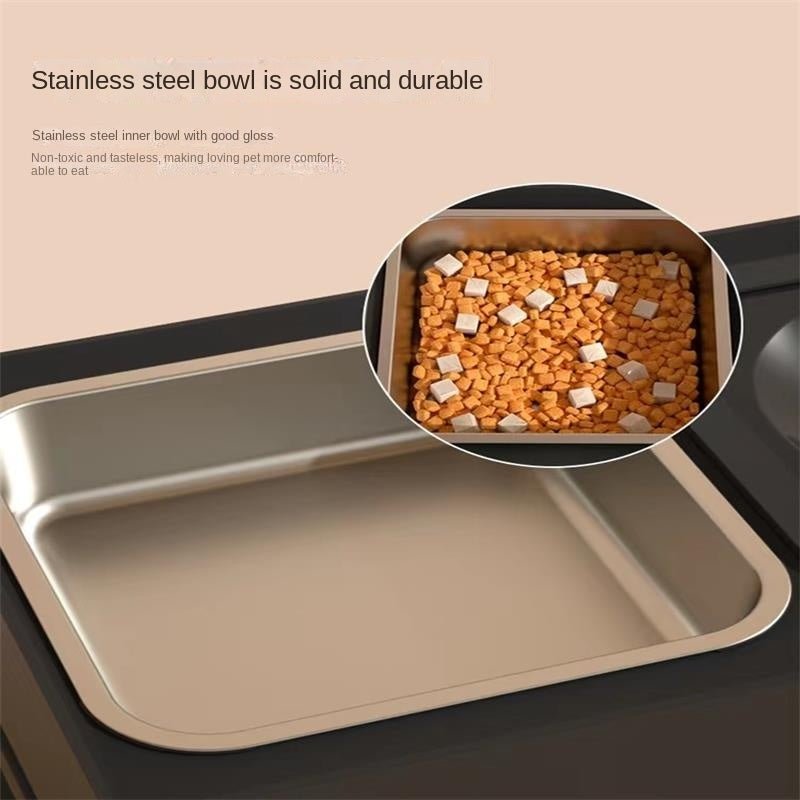 Adjustable Dog Feeder – Double Bowls for Easy Mealtime Comfort