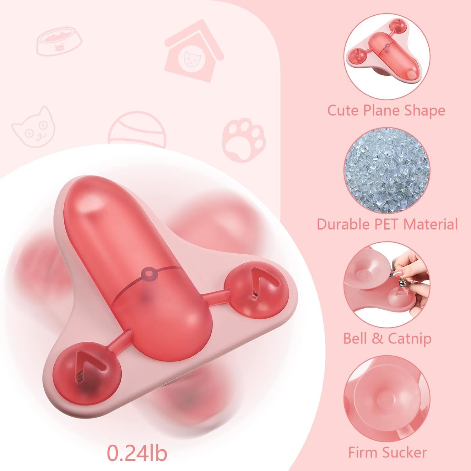 Interactive Pet Puzzle Feeder – Fun Slow Feeding for Cats