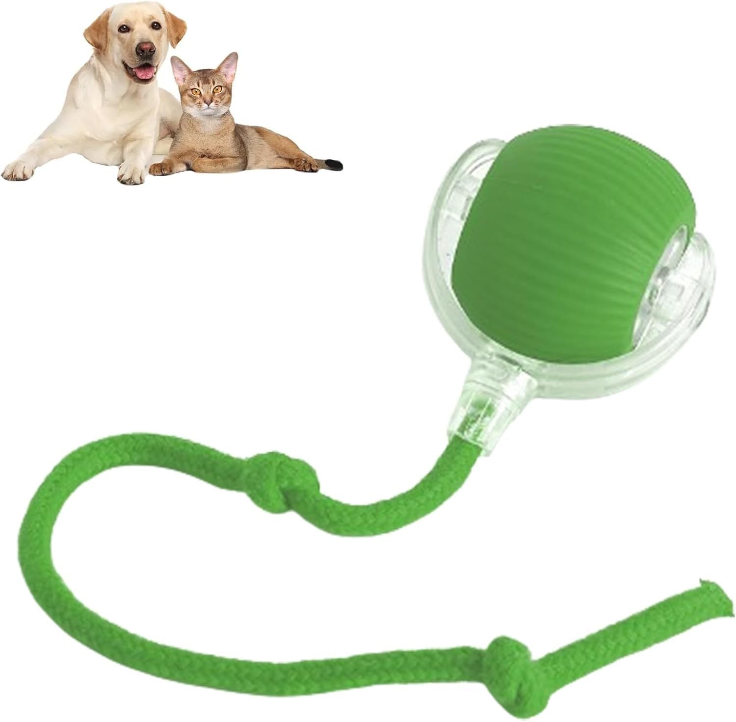 Smart Rolling Pet Ball – Interactive Toy for Dogs & Cats