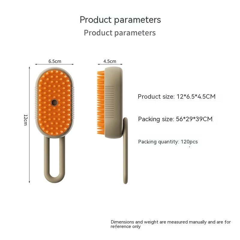 🐾 SteamBrush™ 3-in-1 Pet Grooming Comb - Amigo Pet Boutique