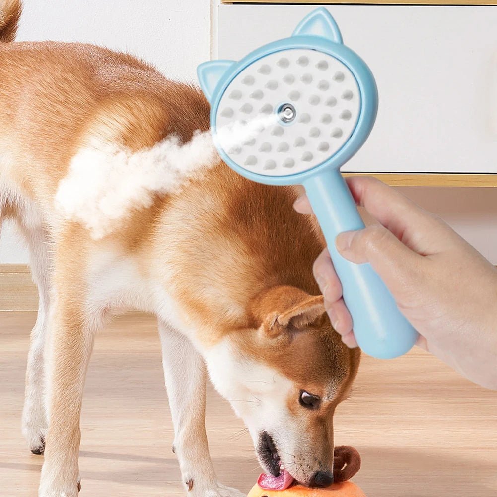 Self-Cleaning Pet Brush – Groom Cats & Dogs Easily